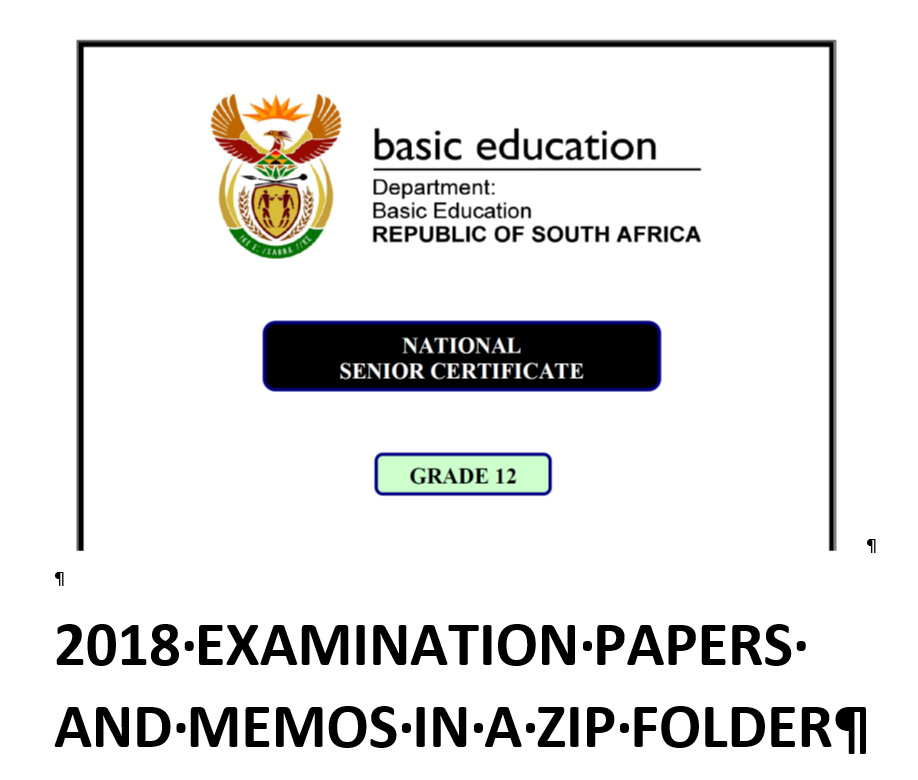 2018 NSC Mathematical Literacy PAPER 1 WCED ePortal