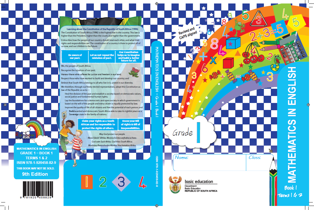 DBE Learner Workbook Gr 1 MATHS Book 1 T 1 2 WCED EPortal