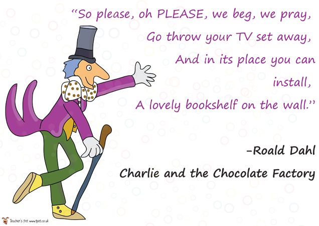 Quotes about Charlie And The Chocolate Factory (41 quotes)