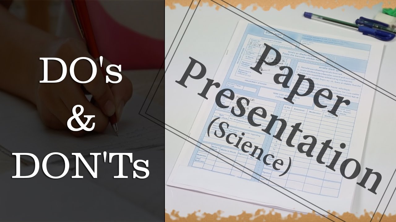 Tips Science Exam Paper Tips Presentation For ... Students |